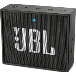 JBL Go Portable Wireless Bluetooth Speaker with Mic (Black)  