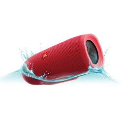 JBL Charge 3 Powerful Portable Speaker with Built-in Powerbank (Red)  