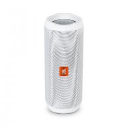 JBL Flip 4 Portable Wireless Speaker with Powerful Bass & Mic (White)  