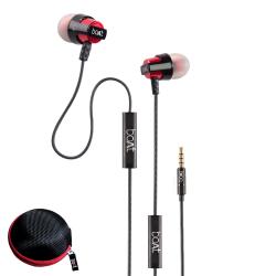 boAt Bassheads 240 In-Ear Earphones with One Button Mic and Carrying Case  