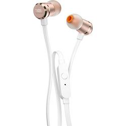 JBL T290 Pure Bass All Metal in-Ear Headphones with Mic (Rose Gold)  