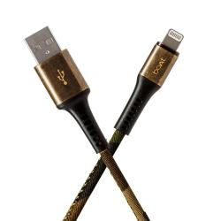 boAt Extra Tough USB A to Lightning Cable, Apple MFI Approved For Apple iPhone/iPod, 1 Meter (3.3 Feet) â€“(Military)  