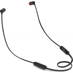 JBL T110BT Pure Bass Wireless in-Ear Headphones with Mic (Black)  