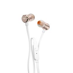 JBL T210 Pure Bass in-Ear Headphones with Mic (White)  