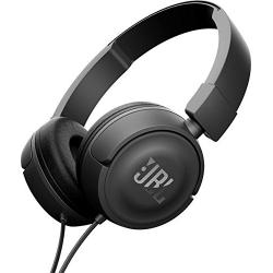 JBL T450 On-Ear Headphones with Mic (Black)  
