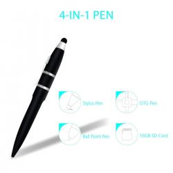 Portronics POR 570 Fortitude 3 All Pen 4-In-1 Usb Otg Pen With 8 GB SD Card  