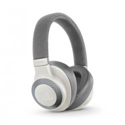 JBL E65BTNC Wireless Over-Ear Active Noise Cancelling Headphones (White)  