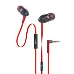 Boat Bass Heads 225 in-Ear Bass Headphones with One Button Mic (Red)  