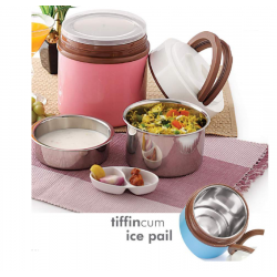 COMBINED LUNCH BOX / ICE PAIL 2400ML  