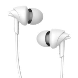 Boat BassHeads 100 in-Ear Headphones with Mic (White)  