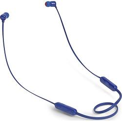 JBL T110BT Pure Bass Wireless in-Ear Headphones with Mic (Blue)  