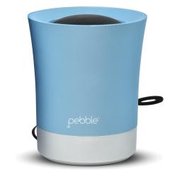 Pebble XS - Wireless Portable Bluetooth Speaker With Microphone / USB / SD Card Reader / AUX IN (Grey) (Grey)  