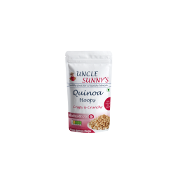 Uncle Sunny Quinoa Hoops Crispy and crunchy 100g  